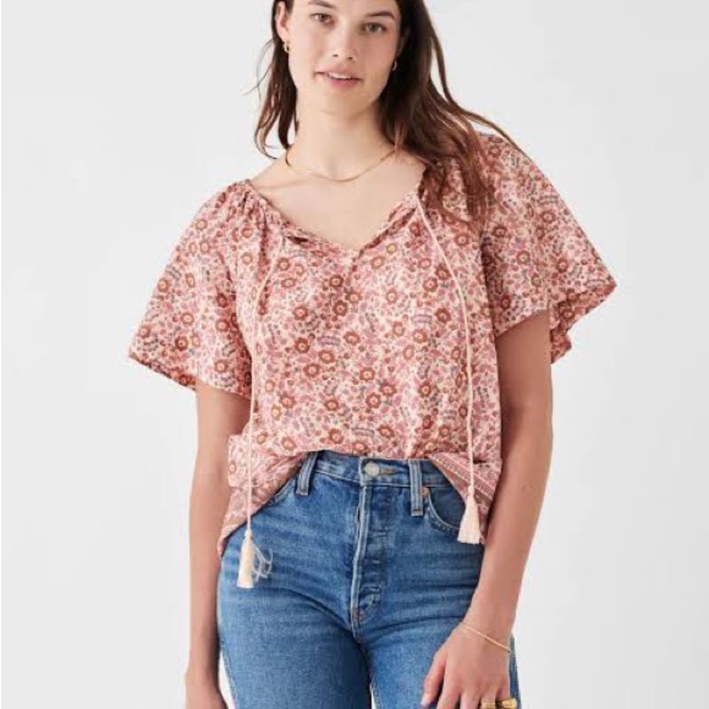 Faherty M Florence Organic Cotton Top